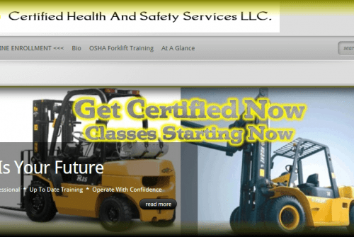 Certified Health & Safety